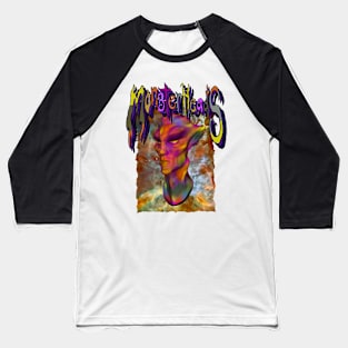 Rainbow Alien Baseball T-Shirt